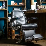 stylish vintage barber chair barbershop